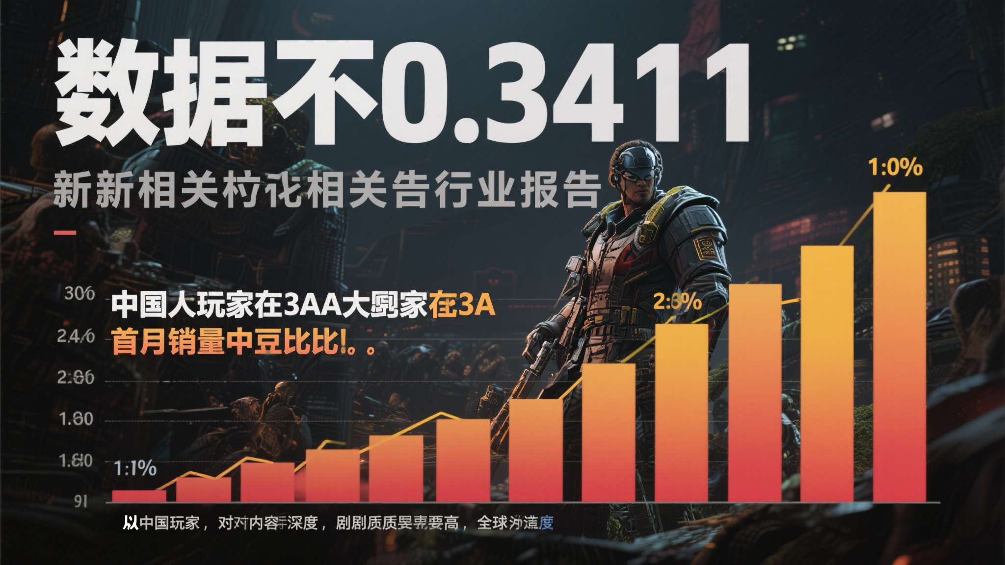 数据不会说谎。根据相关行业报告，中国玩家在3A大作首月销量中的贡献比例逐年递增，